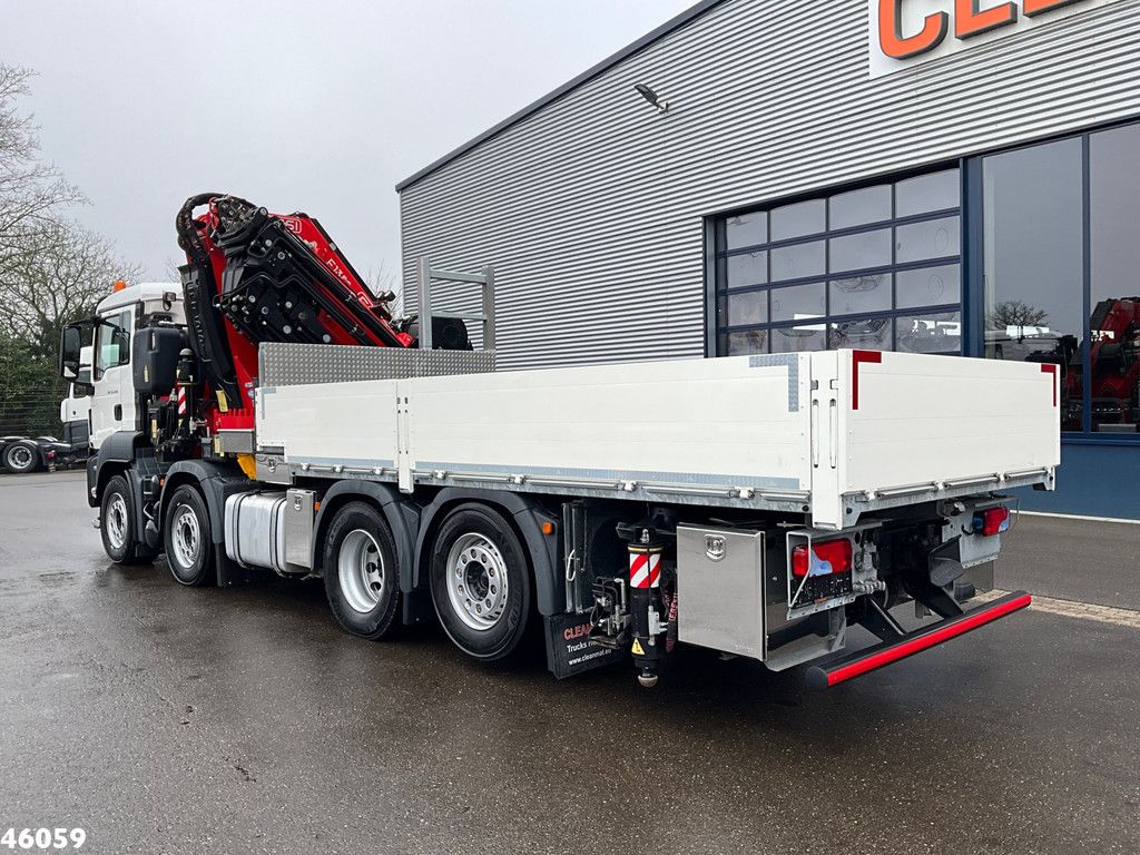 Man TGS 35.430 Euro 6 Fassi 135 Tonmeter laadkraan Just 6.169 km!