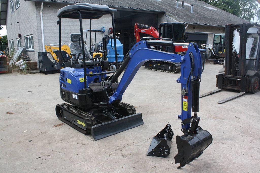 Minigraver Crawler 18 Diesel 14kW 2026 Nieuw Demo