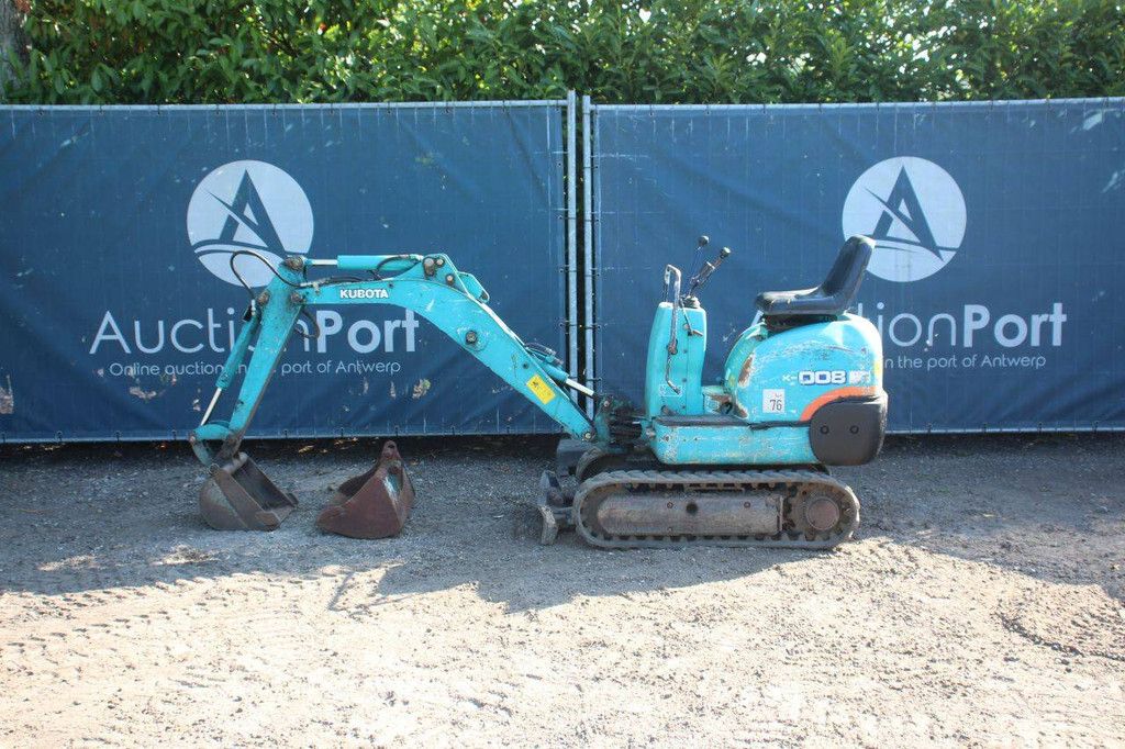Minibagger Kubota K-008 Diesel 2000