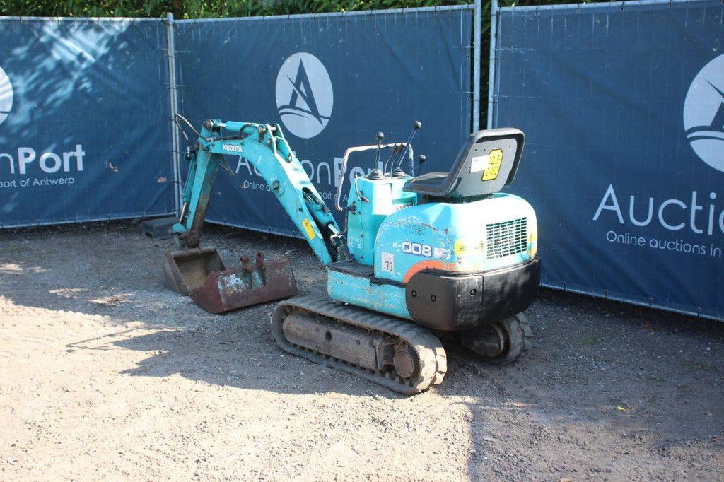 Minibagger Kubota K-008 Diesel 2000