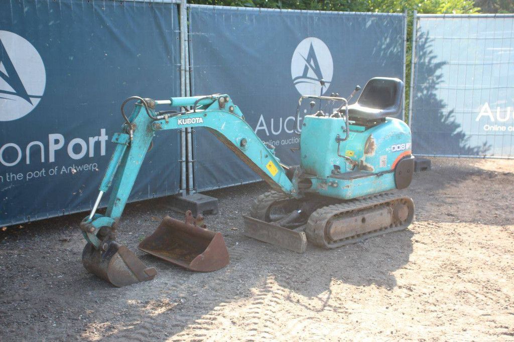Minibagger Kubota K-008 Diesel 2000
