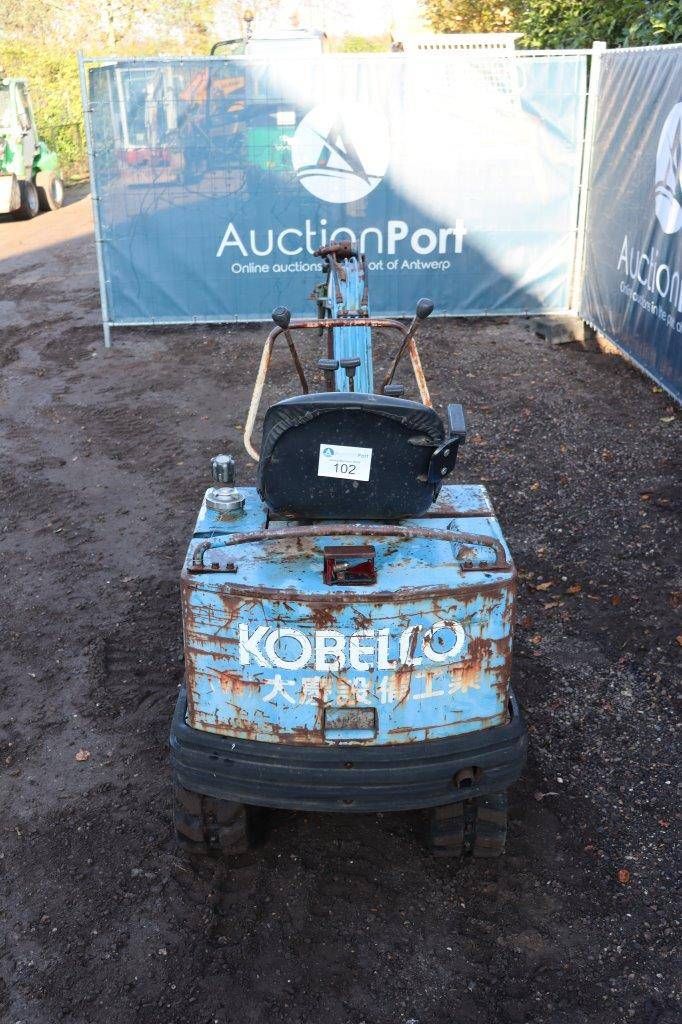 Minigraver Kobelco SK007 Diesel 8pk