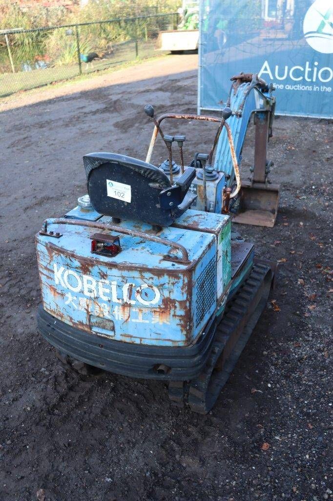 Minigraver Kobelco SK007 Diesel 8pk