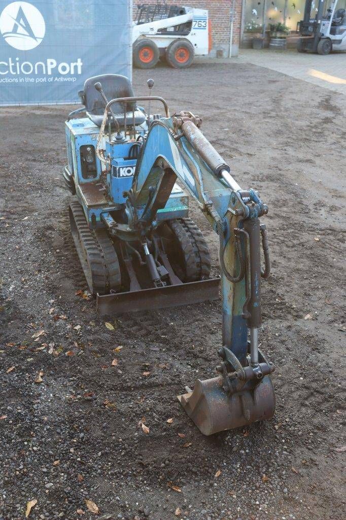 Minigraver Kobelco SK007 Diesel 8pk
