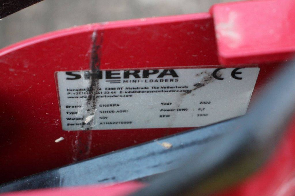 SHERPA SH100 AGRI Kompaktlader, Benzin, 8,2 kW, Baujahr 2022, Neu