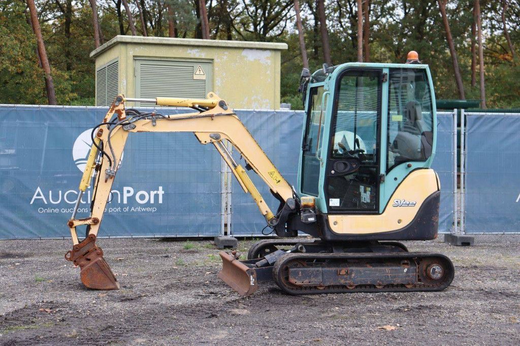 Minigraver Yanmar SV22 Diesel 13.4kW 2015
