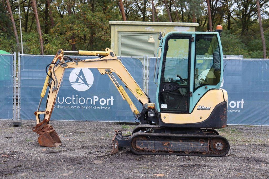 Minigraver Yanmar SV22 Diesel 13.4kW 2015