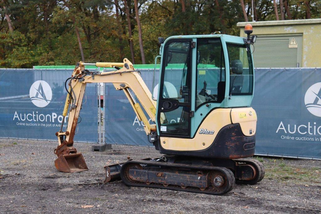 Minigraver Yanmar SV22 Diesel 13.4kW 2015