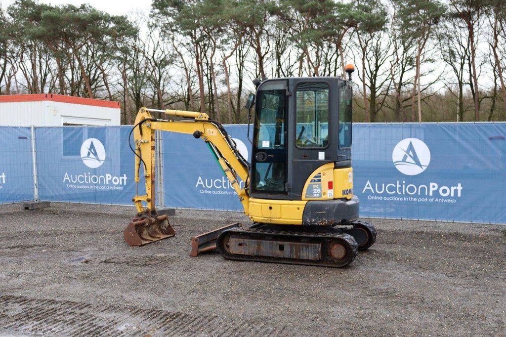 Minigraver Komatsu PC26MR-3 Diesel