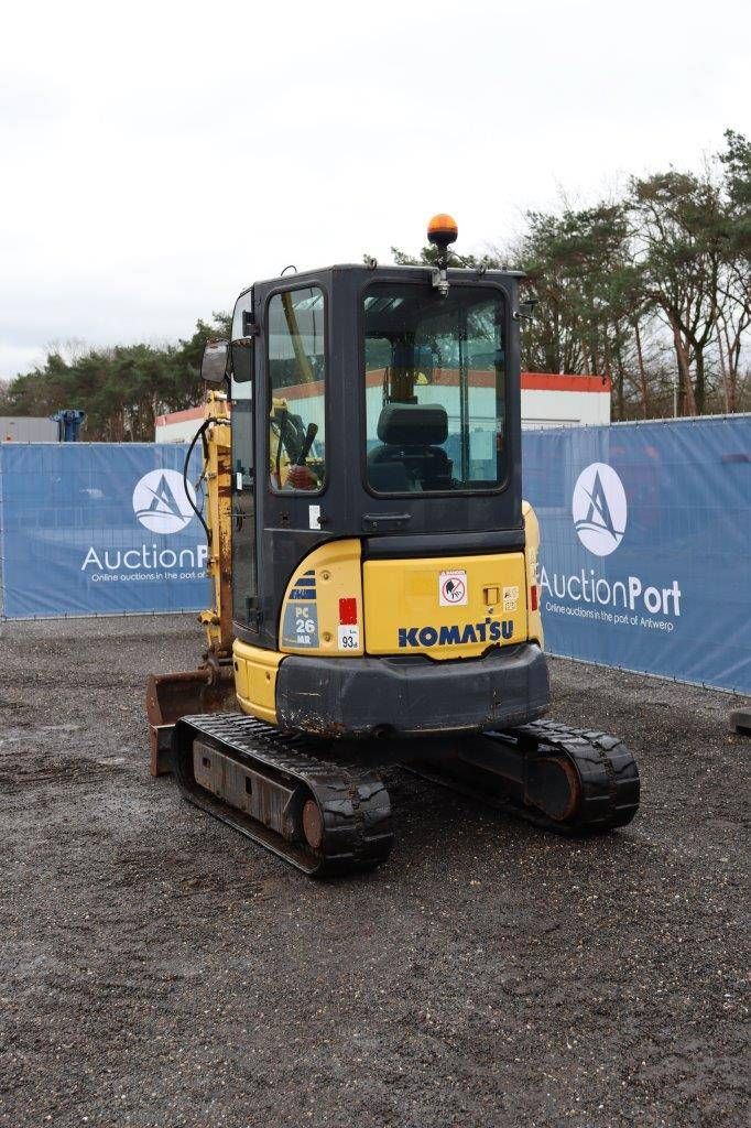 Minigraver Komatsu PC26MR-3 Diesel