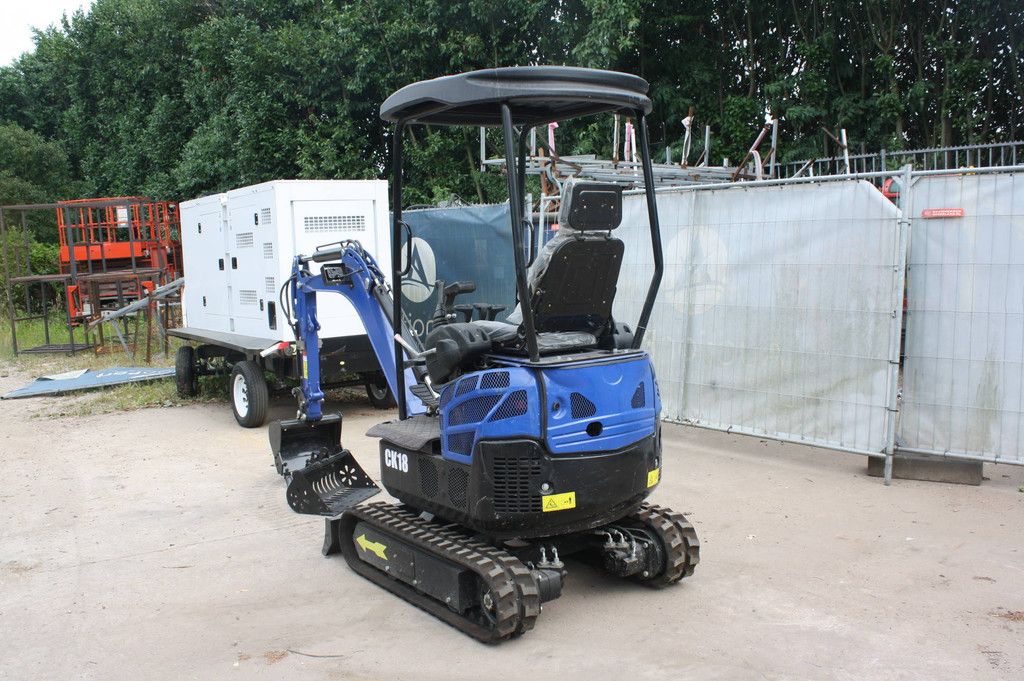 Minigraver Crawler 18 Diesel 14kW 2026 Nieuw Demo