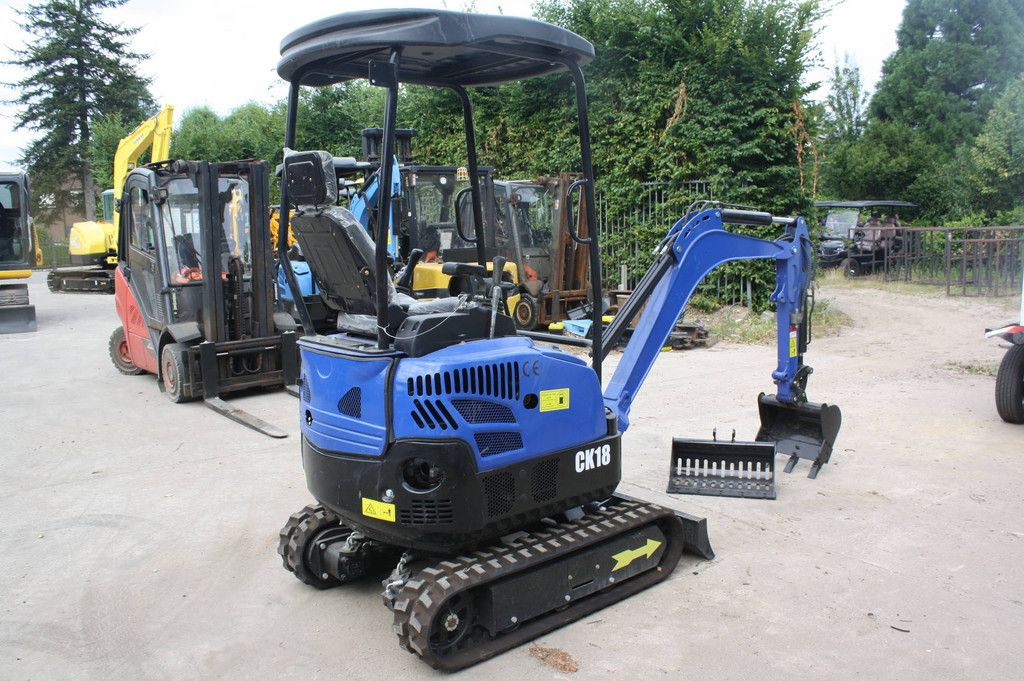 Minigraver Crawler 18 Diesel 14kW 2026 Nieuw Demo