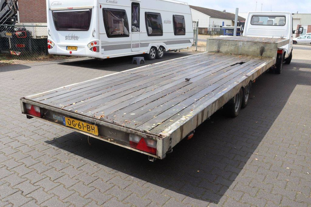 Flatbed Semi-trailer Veldhuizen P 27-2 1999
