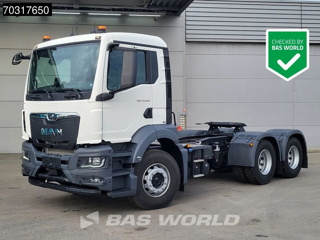 MAN TGS TGS 33.520 6X4 NEW! NN Automatic Full-Steel PTO Euro 6