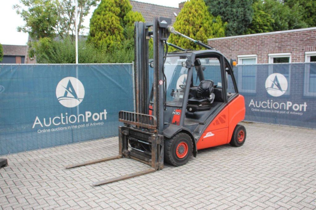 Linde H30D Diesel Forklift 3000kg 7.0m 2008