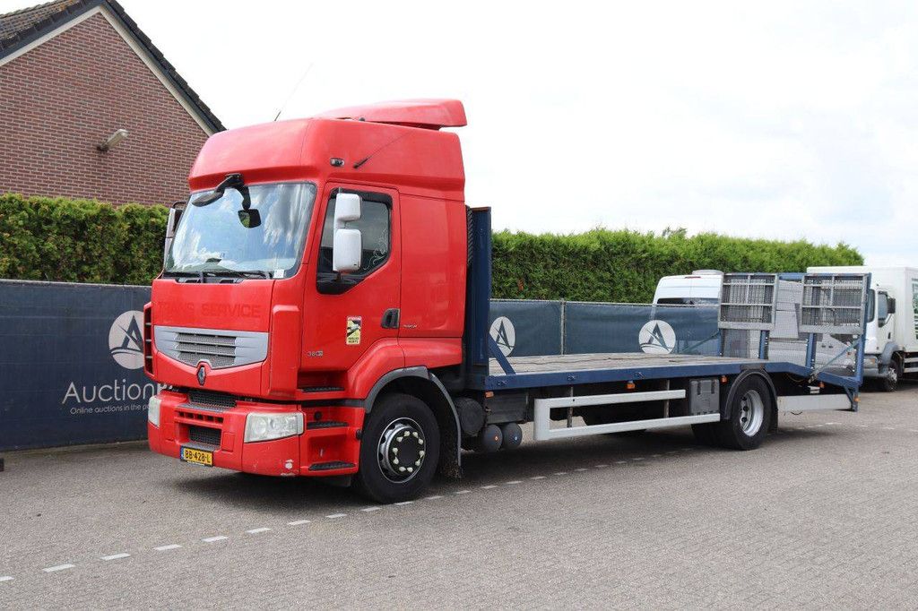 Platte laadbak (vrachtwagen) Renault PREMIUM Diesel 390pk 2011