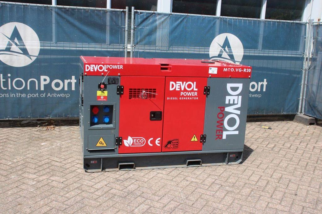 Generator Devol Power VG-R30 Diesel 37,5 kVA 2026 Neu