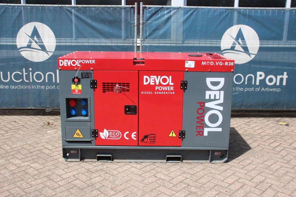 Generator Devol Power VG-R30 Diesel 37,5 kVA 2026 Neu