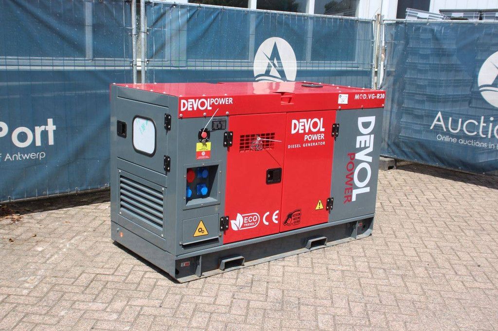 Generator Devol Power VG-R30 Diesel 37,5 kVA 2026 Neu