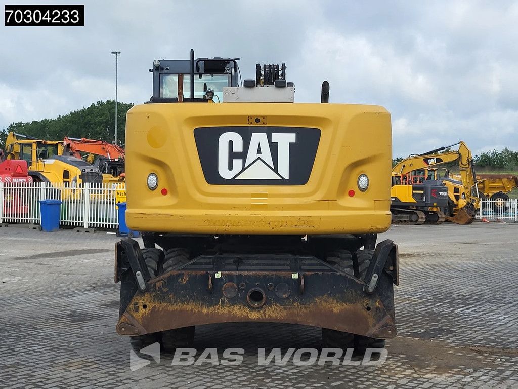 Caterpillar M316F M316 F Outrigger + Blade