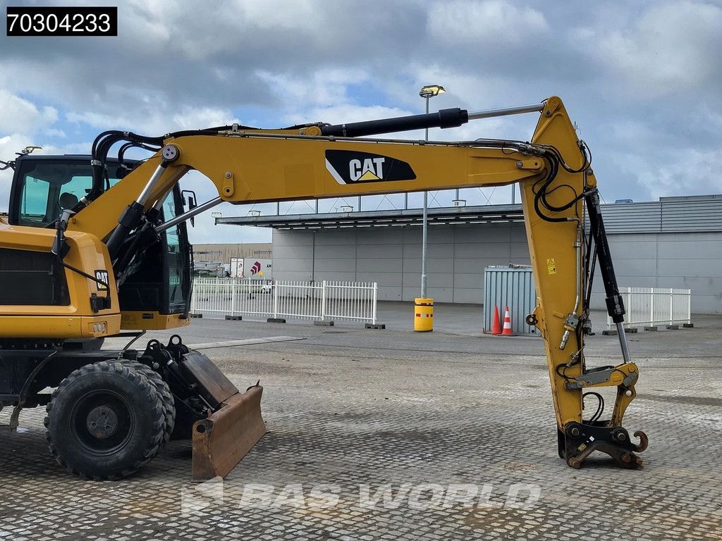 Caterpillar M316F M316 F Outrigger + Blade