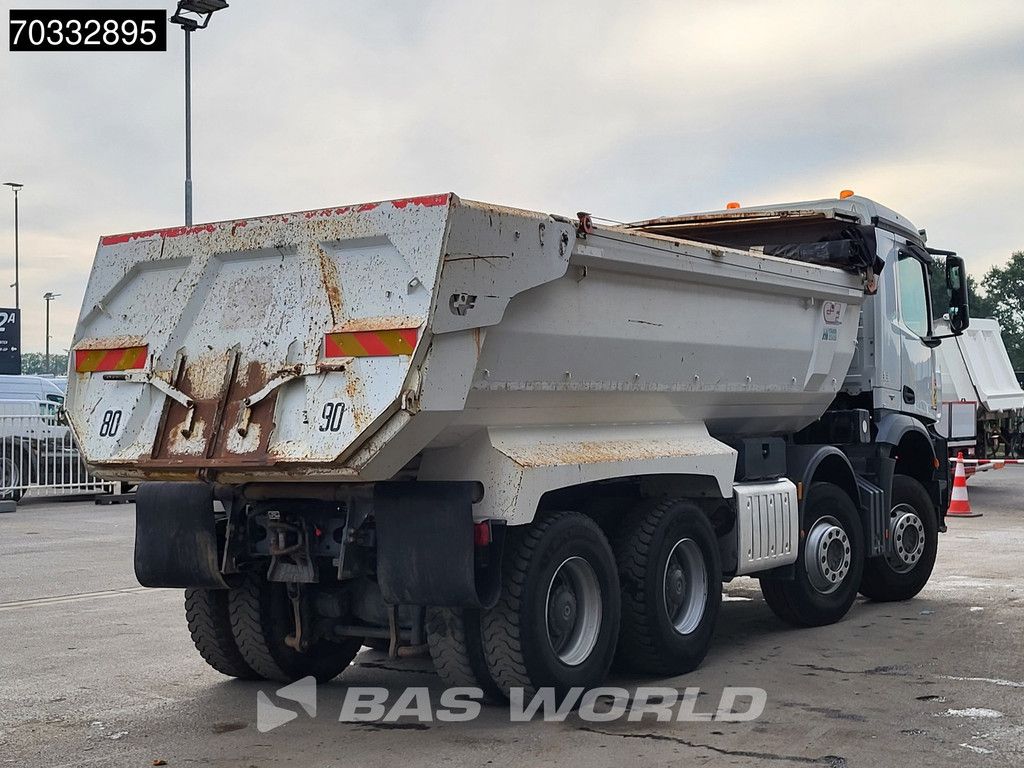 Mercedes Arocs 3245 8X4 16m3 tipper Hydraulic tailgate Full Steel suspension Big-Axle Euro 6