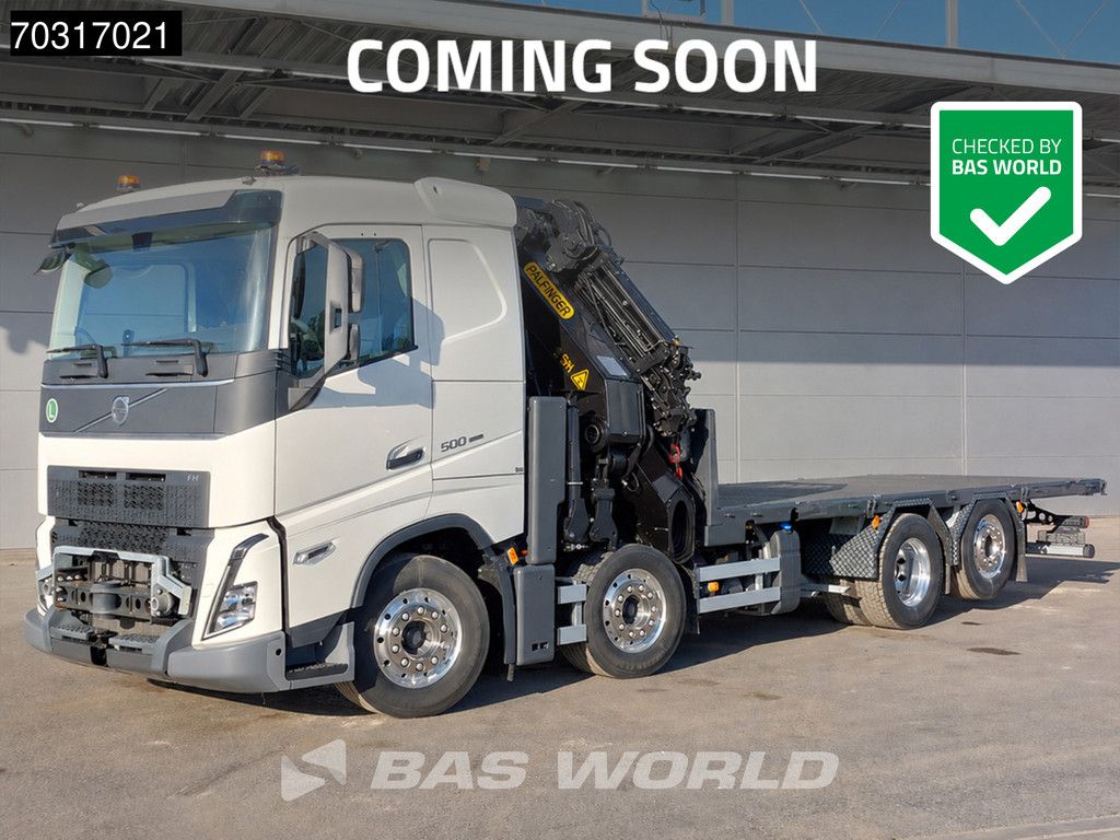 Volvo FH 500 8X2 COMING SOON NEW Palfinger PK78002 SH Crane + PJ125 E Jib + 2.5t Winch Euro 6