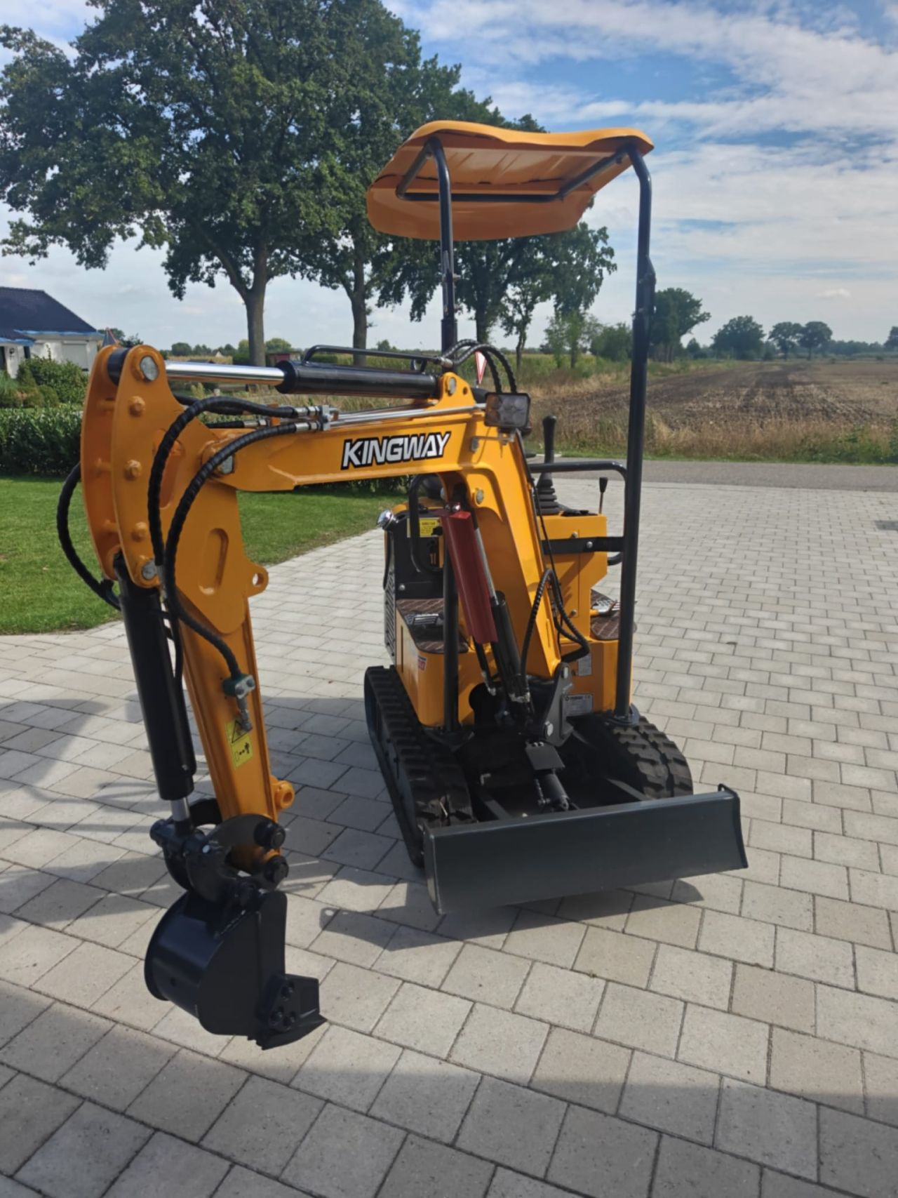 Minigraver Minigraafmachine Kingway Bagger1000 NOG ENKELE