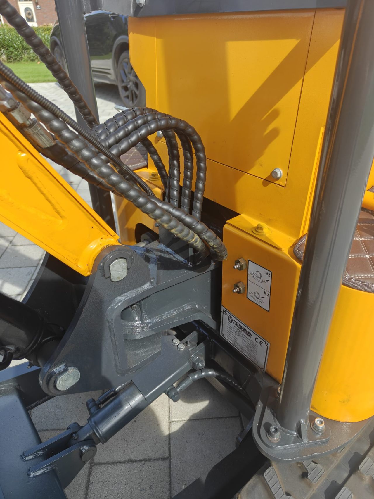 Minigraver Minigraafmachine Kingway Bagger1000 NOG ENKELE