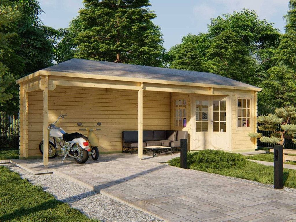 Gretel - Garden shed 44mm 7900x2500x2820mm untreated (New)