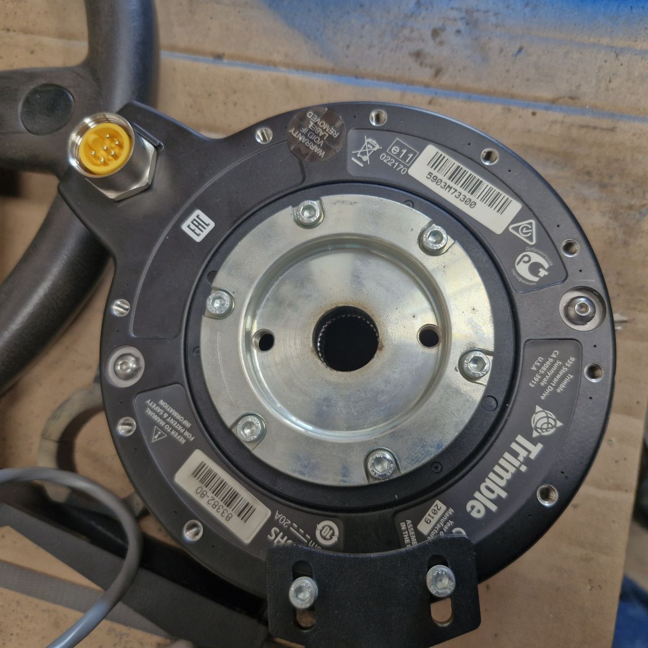 Trimble gmx 750 nav 900 new holland xcn1050 gps systeem