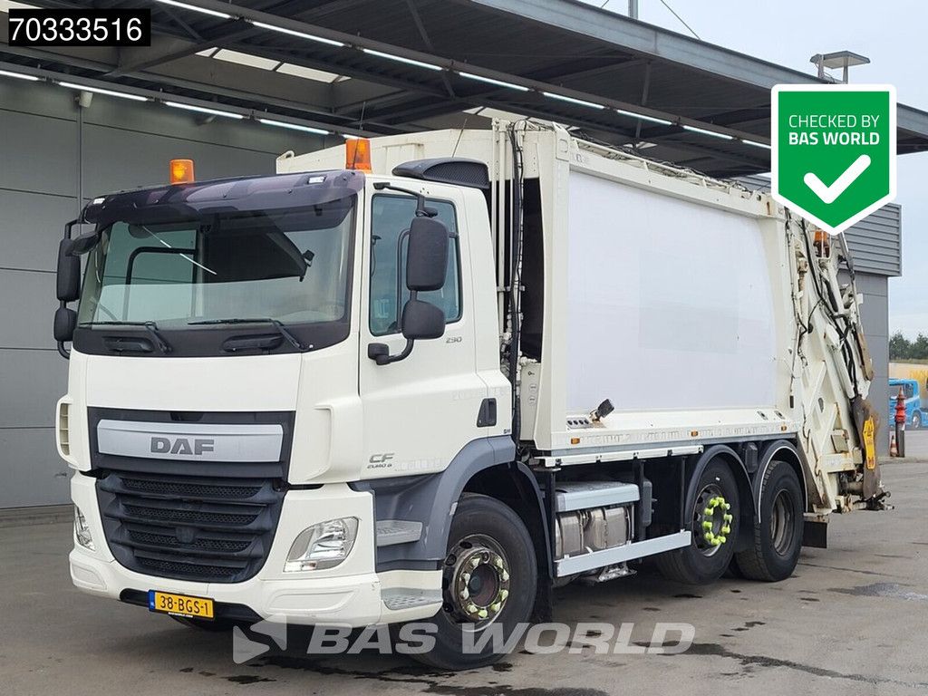 DAF CF 290 6X2 NL-truck APK MOL Pusher 4000 CB011 EUROLIFT Steering axle Euro 6
