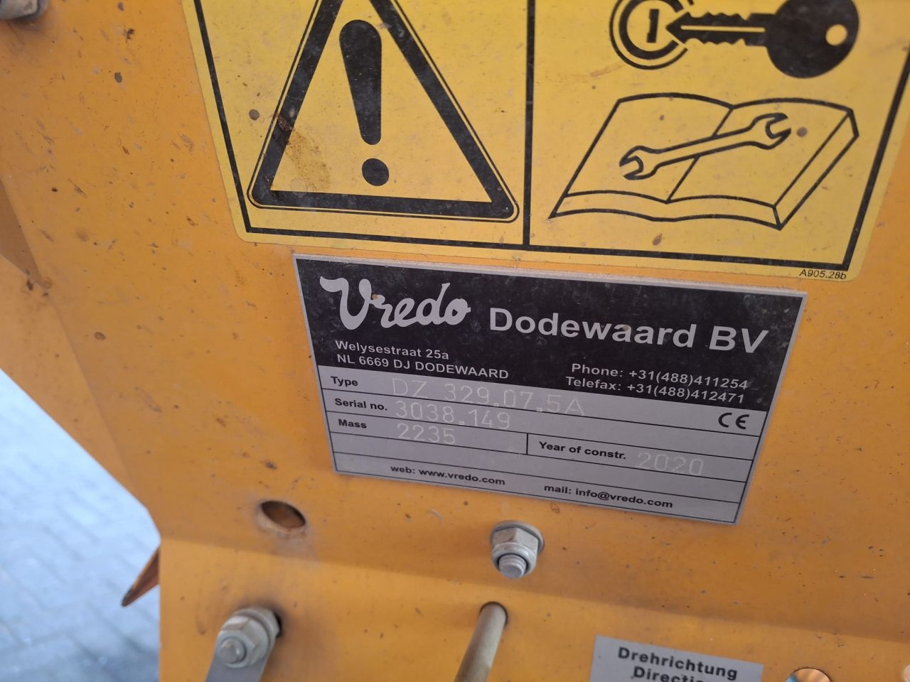 Vredo 329.07.5 Agri Air Doorzaaimachine