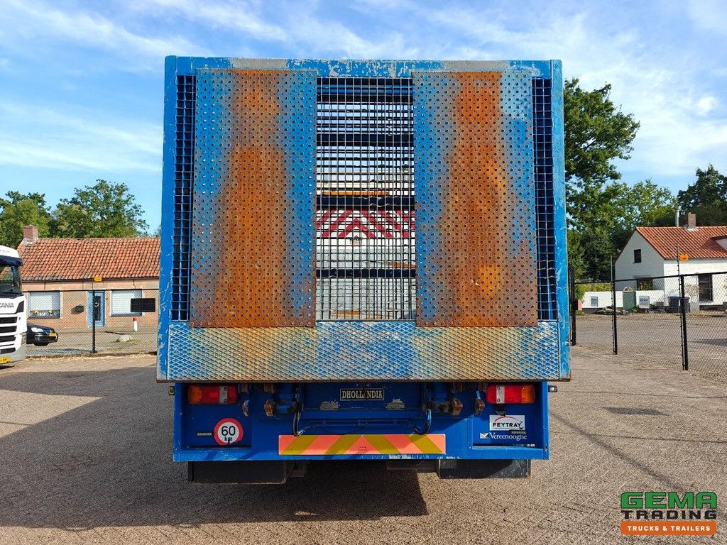 Mercedes-Benz Atego 1624L 4x2 Day Cab Euro4 - 6 CYL - Flatbed Truck 4.4m + Double Hydraulic Ramps - Tool Room - Manual Transmission