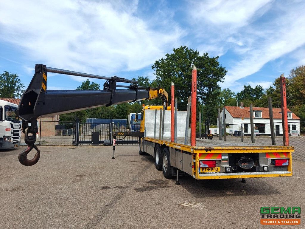 MAN TGA 26.320 6x2/4 DagCabine Euro4 - OpenLaadBak 7m + Fassi F230-3 + VangMuilKoppeling - 02/2027 APK