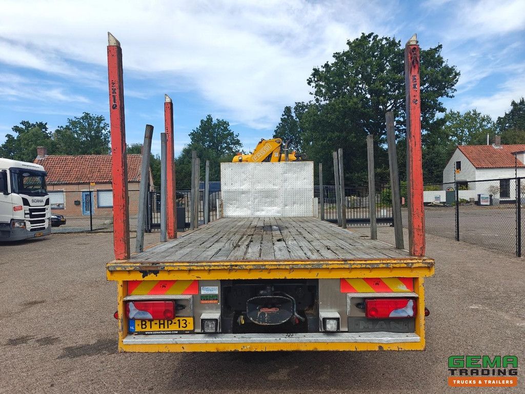 MAN TGA 26.320 6x2/4 DagCabine Euro4 - OpenLaadBak 7m + Fassi F230-3 + VangMuilKoppeling - 02/2027 APK