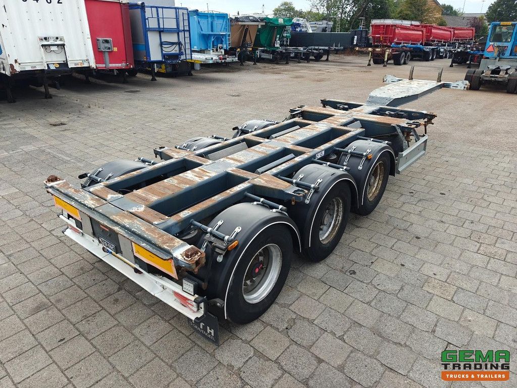 D-Tec Flexitrailer FT-43-03V Multi – 3-fach ausziehbar – Liftachse – SAF-Trommel – 5205 kg