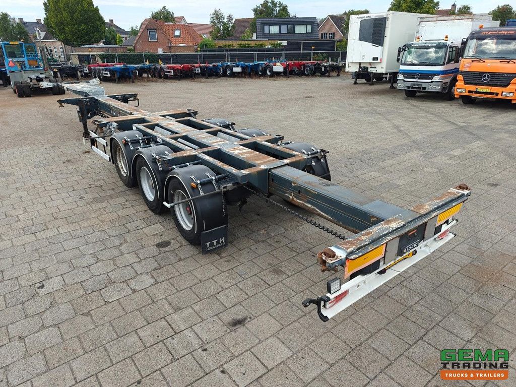 D-Tec Flexitrailer FT-43-03V Multi – 3-fach ausziehbar – Liftachse – SAF-Trommel – 5205 kg