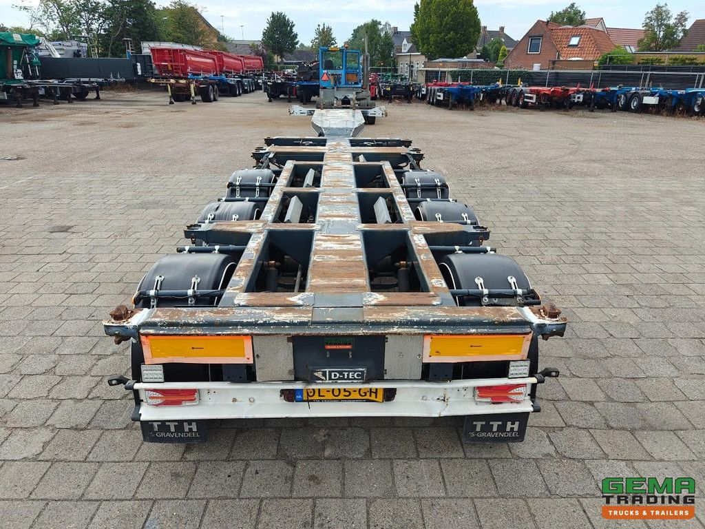 D-Tec Flexitrailer FT-43-03V Multi – 3-fach ausziehbar – Liftachse – SAF-Trommel – 5205 kg