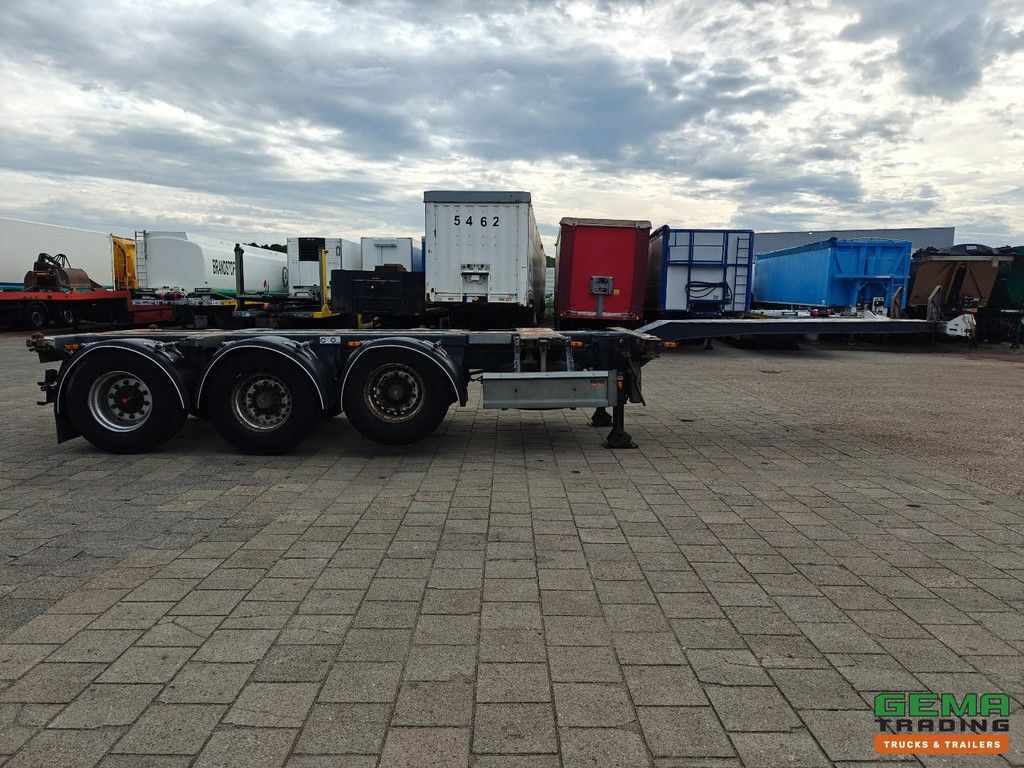 D-Tec Flexitrailer FT-43-03V Multi – 3-fach ausziehbar – Liftachse – SAF-Trommel – 5205 kg