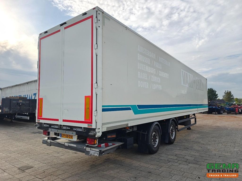 System Trailers TFSSQ18TRPLY Geschlossener Aufbau 13,6 m + Unterklappbare Heckklappe 2000 kg - Lenkachse Tridec + Liftachse - SAF-Scheibenbremsen - TÜV bis 05/2027