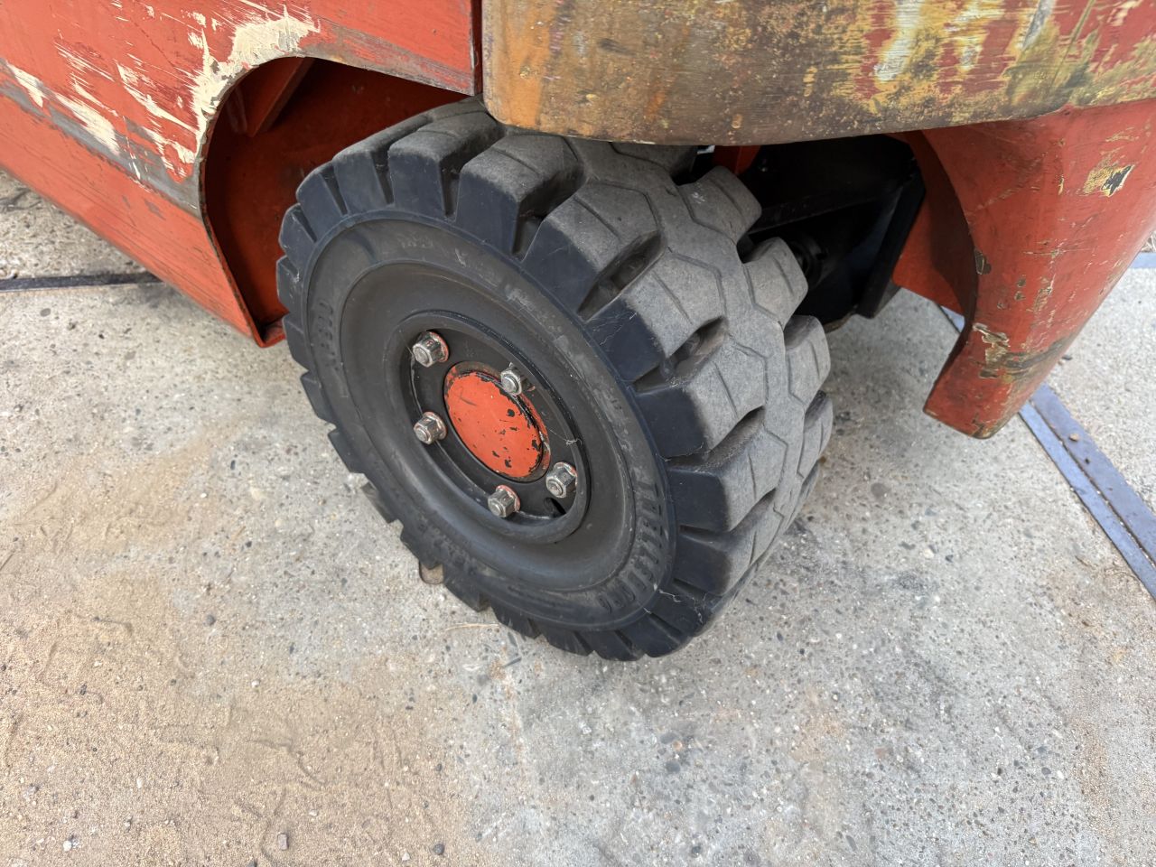 Nissan 2.5 tonner elektrische heftruck