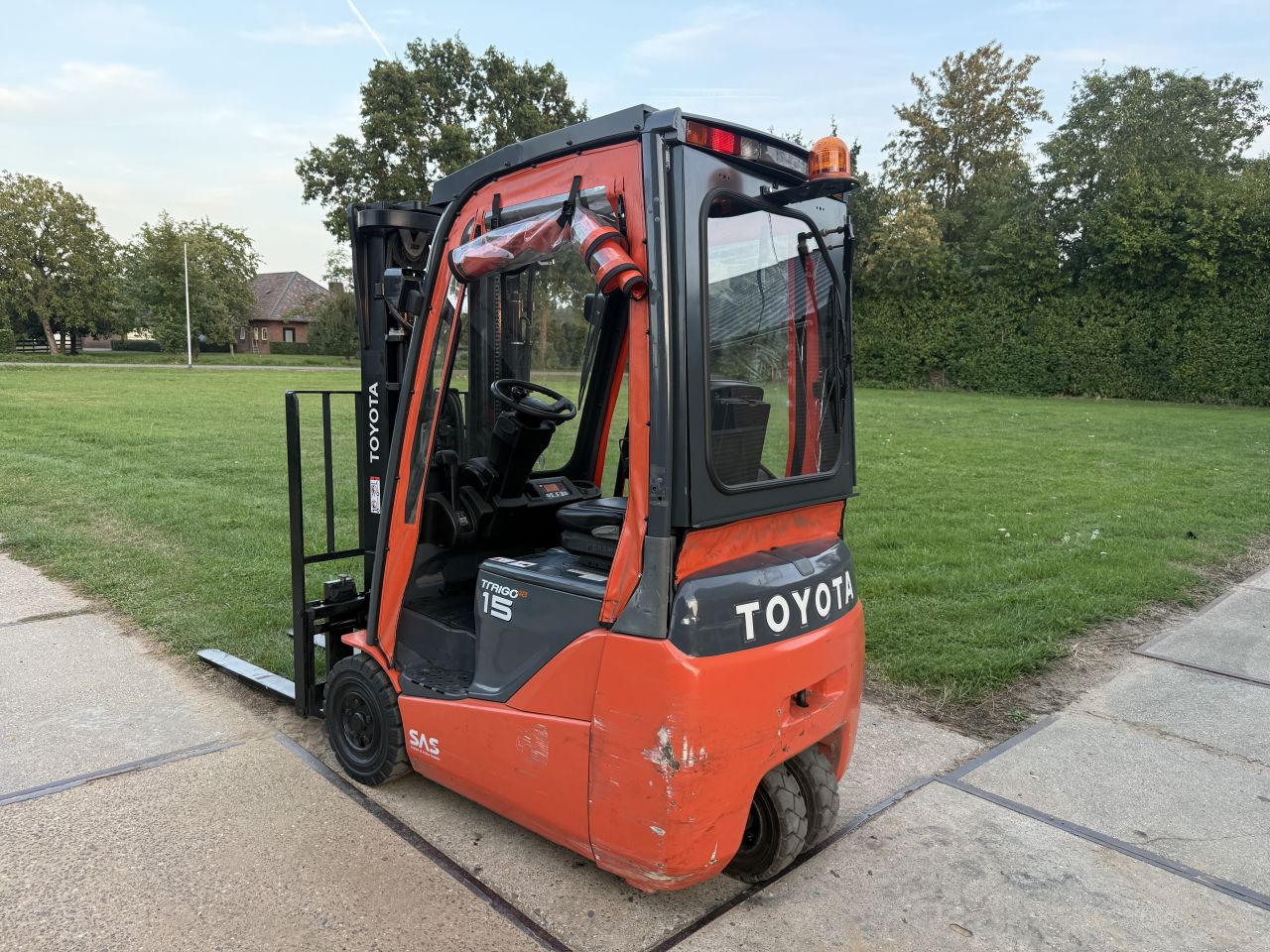 Toyota Traigo 1600KG 3-delig freelift Sideshift 6000uur