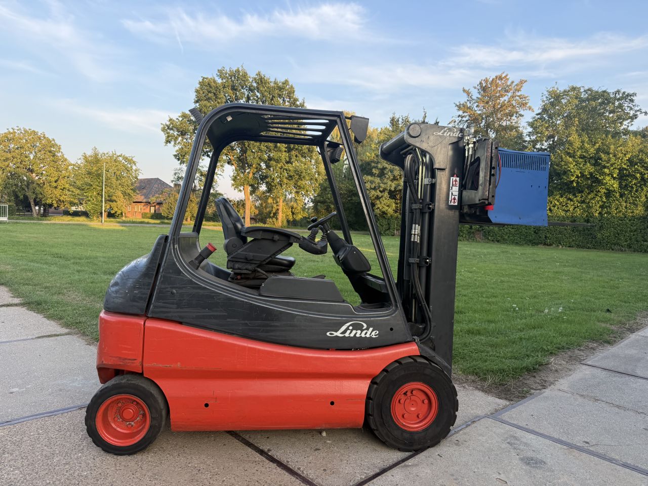 Linde 25000KG triplo freelift Sideshift 4e ventiel 2600uur!