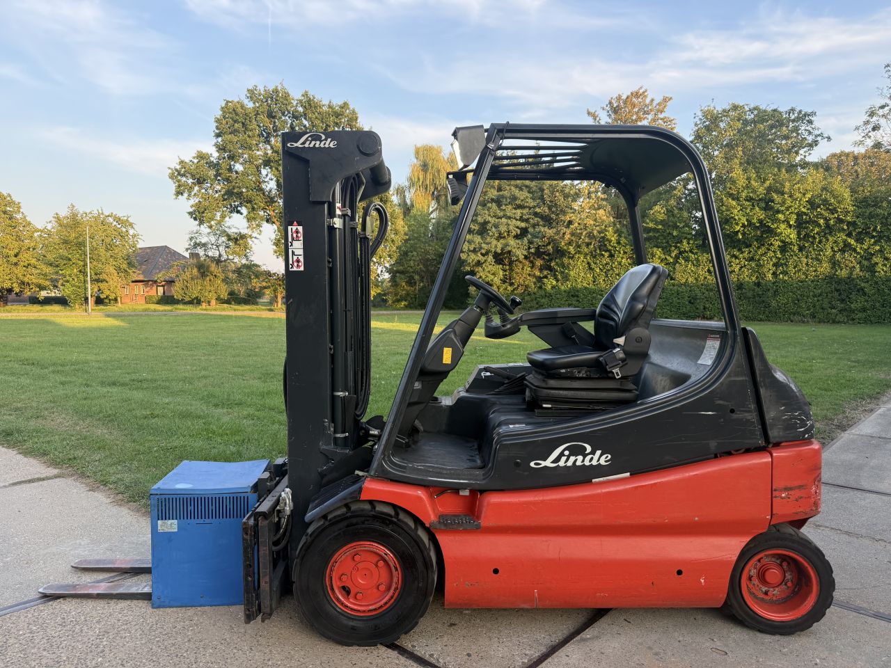 Linde 25000KG triplo freelift Sideshift 4e ventiel 2600uur!
