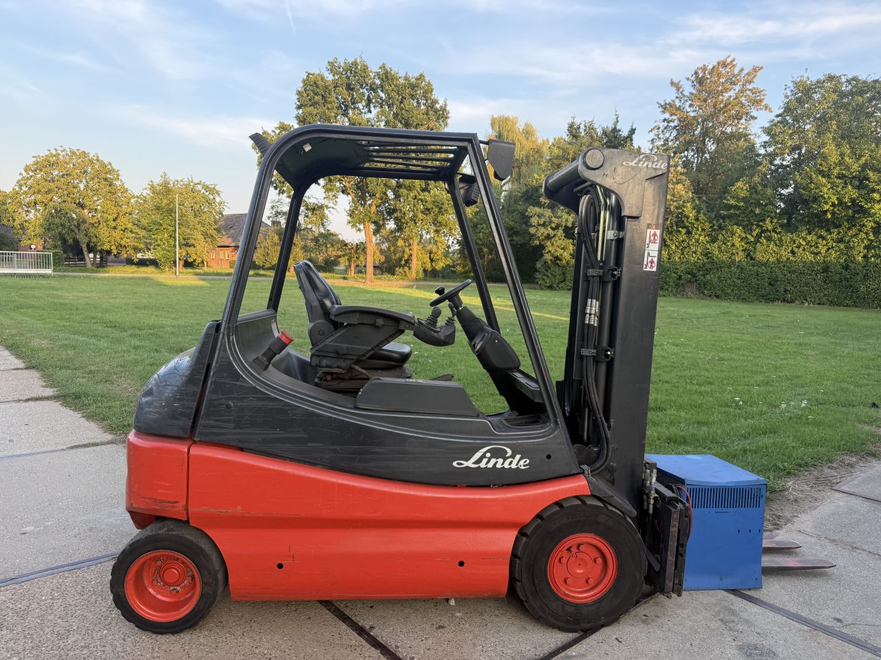 Linde 25000KG triplo freelift Sideshift 4e ventiel 2600uur!