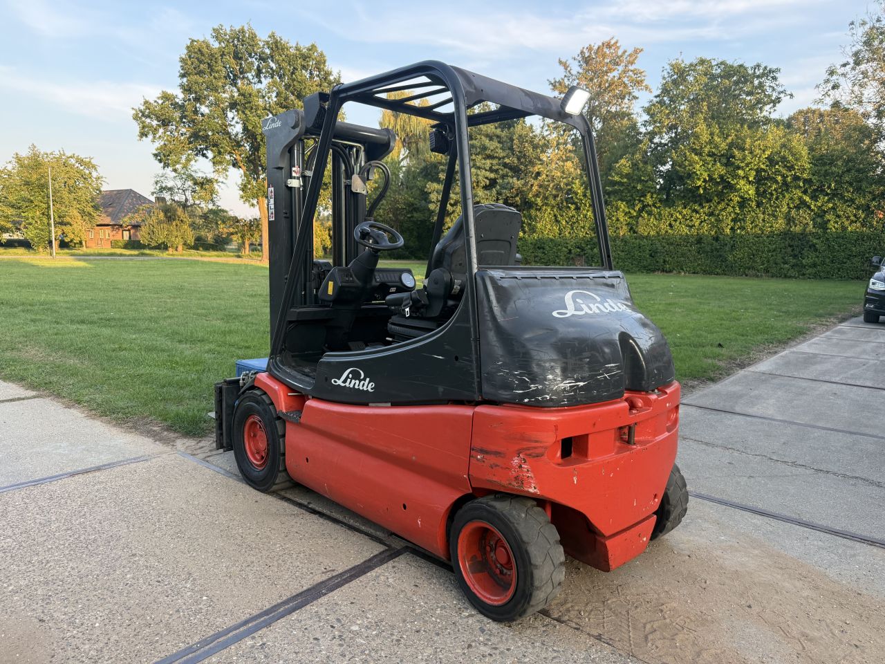 Linde 25000KG triplo freelift Sideshift 4e ventiel 2600uur!