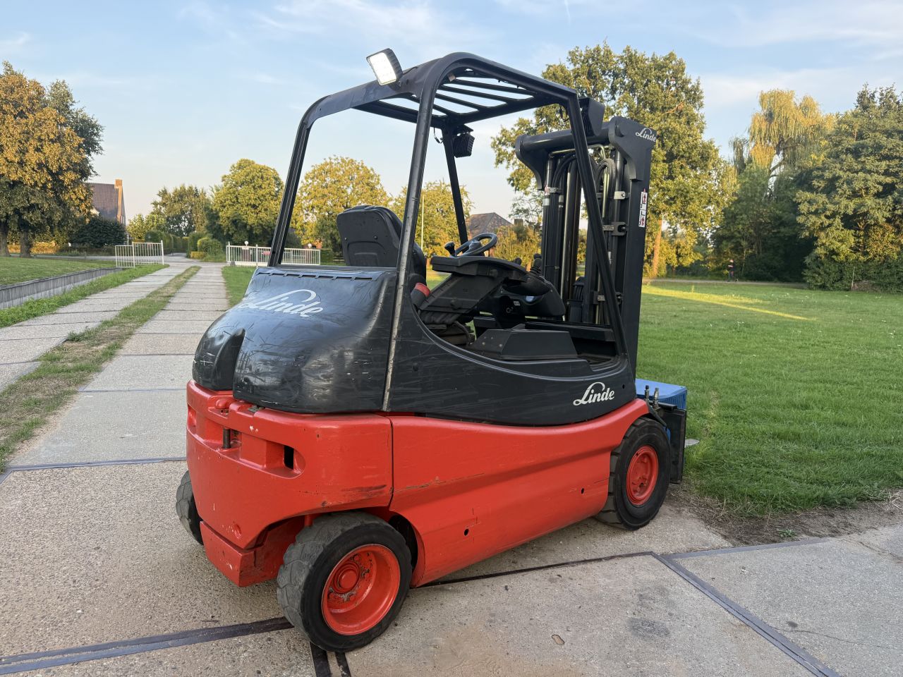 Linde 25000KG triplo freelift Sideshift 4e ventiel 2600uur!