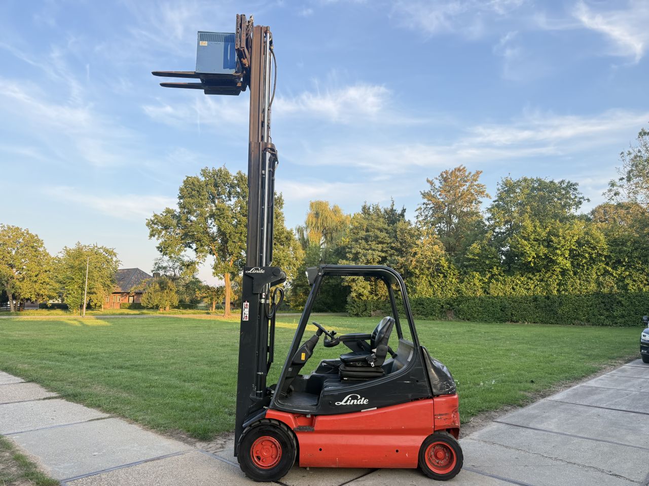 Linde 25000KG triplo freelift Sideshift 4e ventiel 2600uur!
