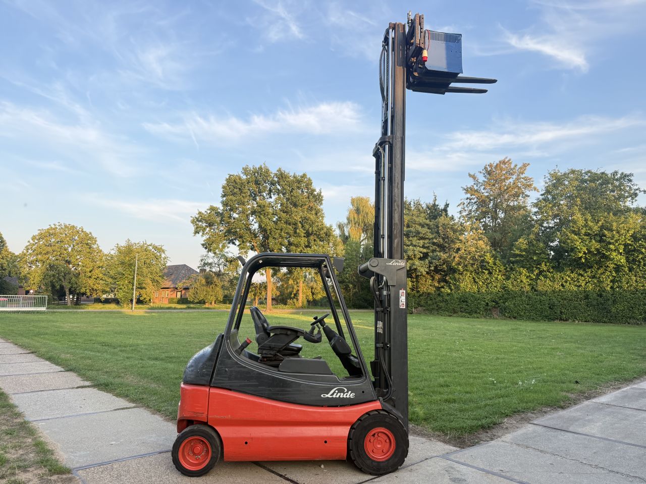 Linde 25000KG triplo freelift Sideshift 4e ventiel 2600uur!